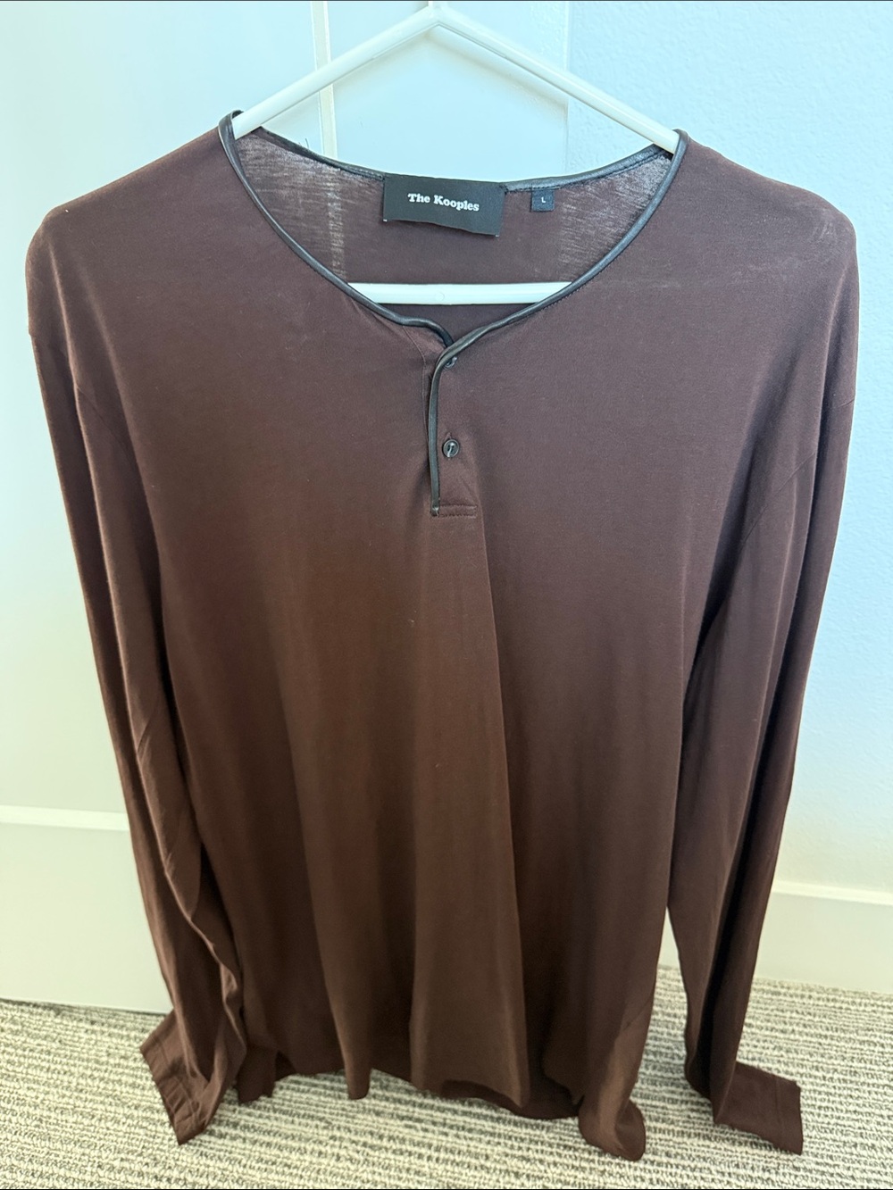 Kooples Long Sleeve Henley